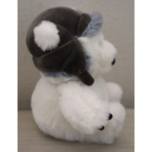 Geoffrey's Toy Box 9" Glam Lamb & 6" Polar Bear w/Hat Plush-Ultra-Soft Toys - Picture 7 of 16
